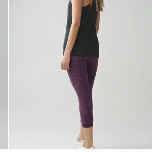 Lululemon wonder under crop 11 (roll down) - Picture 5 of 9